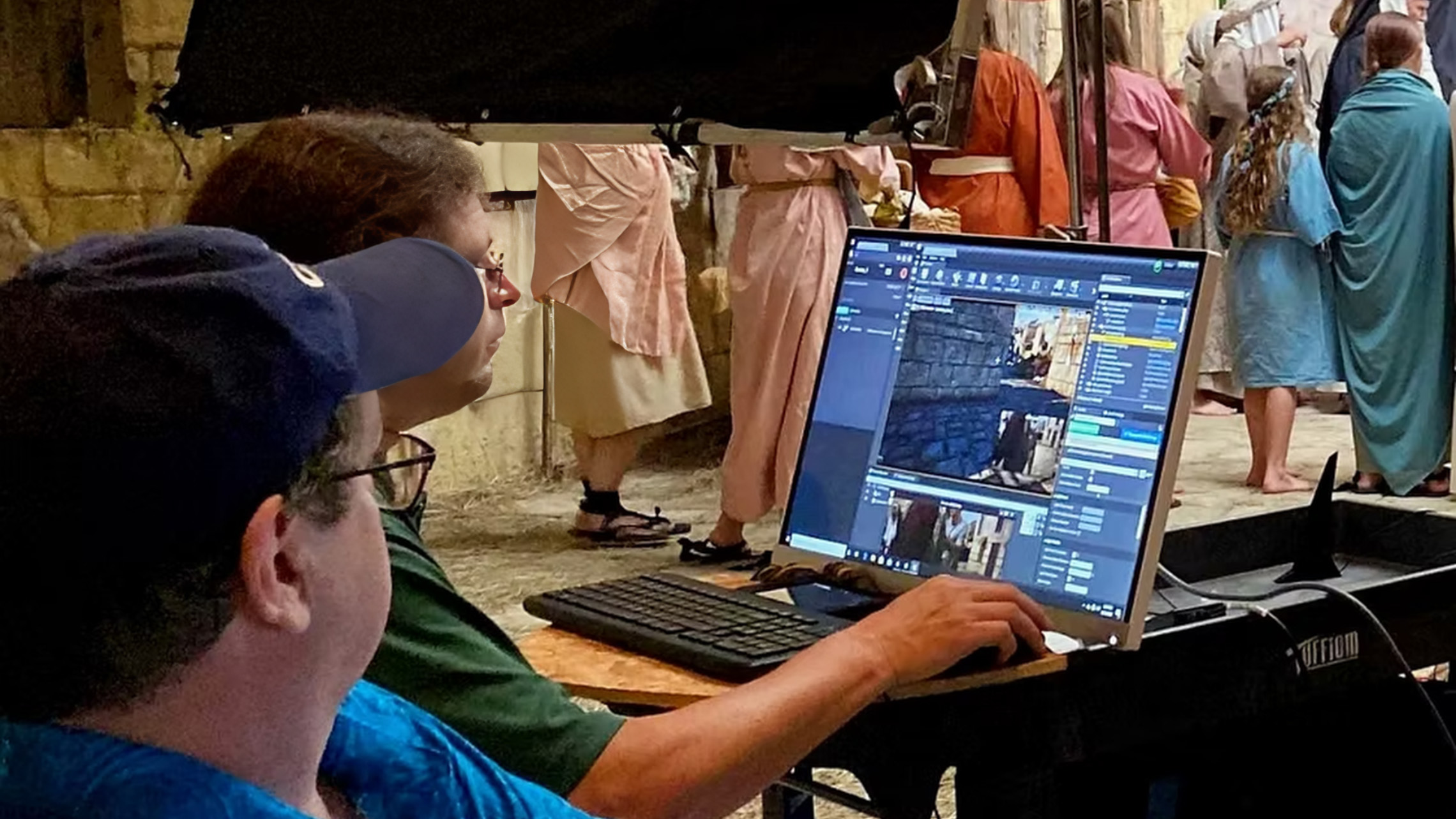 Behind the scenes of The Narrow Path filming