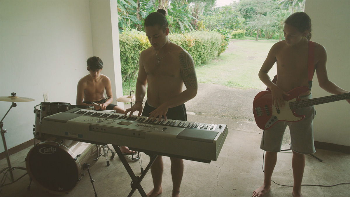 Filming in Samoa for The Katinas Documentary